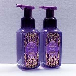 Bath & Body Works WISTERIA GARDEN Gentle & Clean Foaming Hand Soap (2 pack)